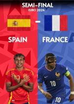 2024 UEFA European Football Championship Spain vs France