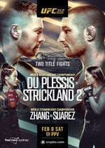 UFC 312: Du Plessis vs. Strickland 2