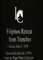 Filipinos Retreat from Trenches