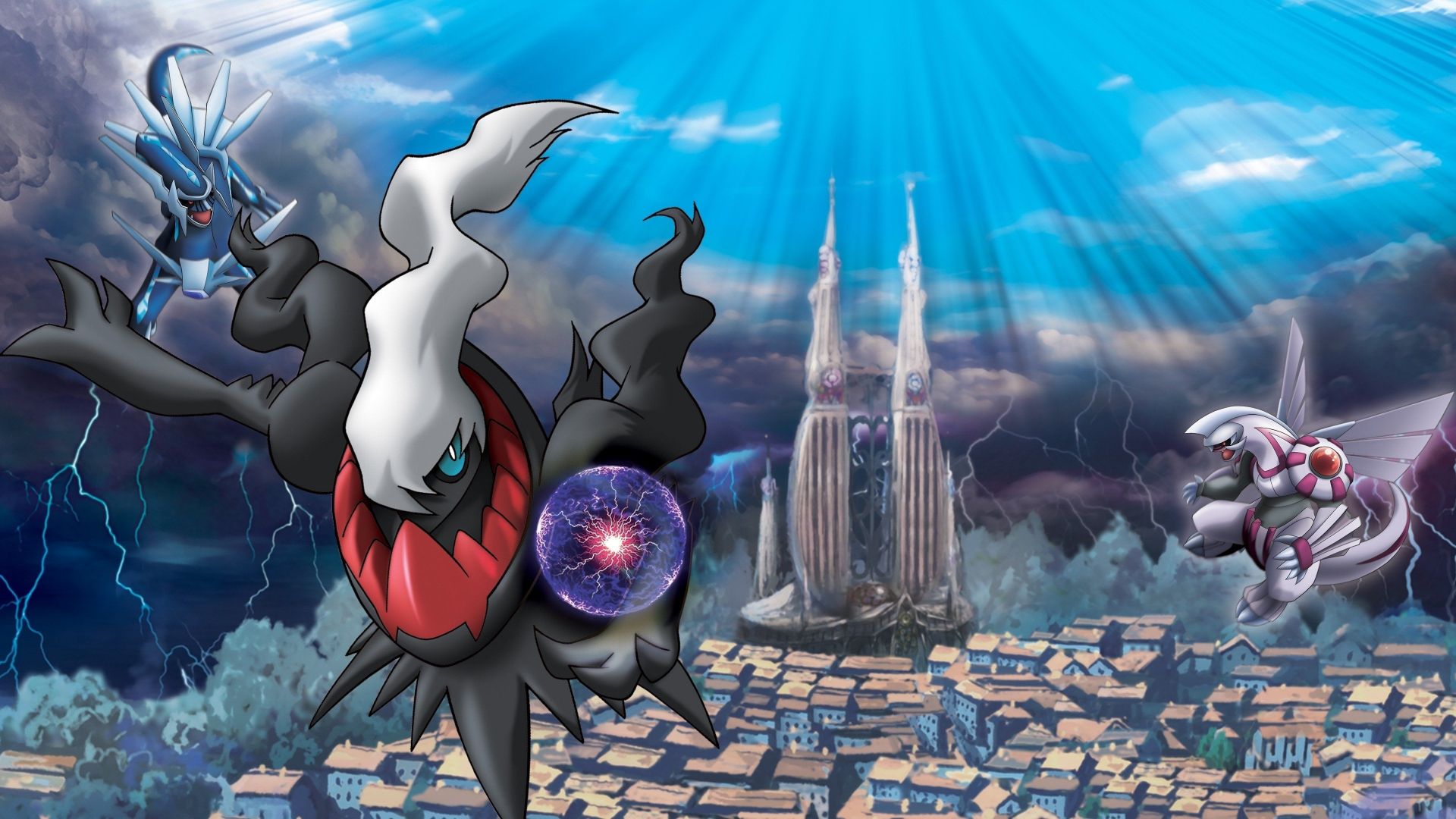 Pokémon: The Rise of Darkrai (Gekijô ban poketto monsutâ: Daiamondo pâru - Diaruga vs Parukia vs Dâkurai)