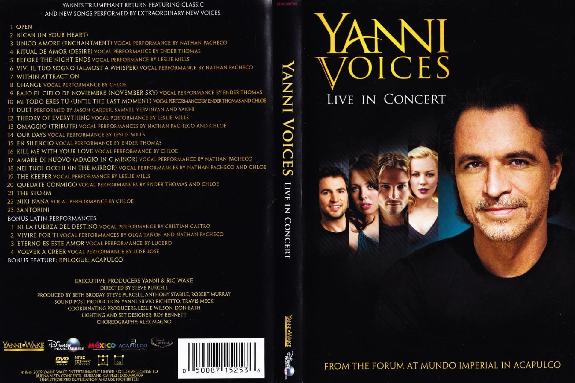 Yanni: Voices - Live from the Forum in Acapulco