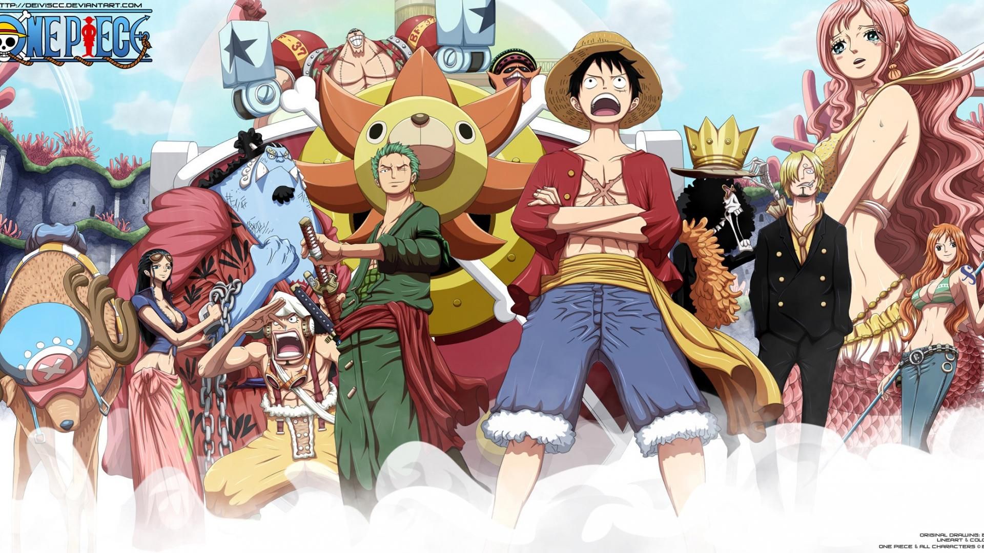 One Piece: Gyojin Tou-hen (One Piece Log: Fish-Man Island Saga)