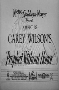 Prophet Without Honor (1939)