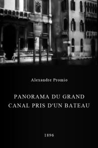 Panorama du grand Canal pris dun bateau (1896)