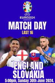 2024 UEFA European Football Championship England vs Slovakia (2024)