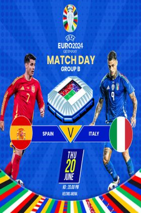 2024 UEFA European Football Championship Group B: Spain vs Italy