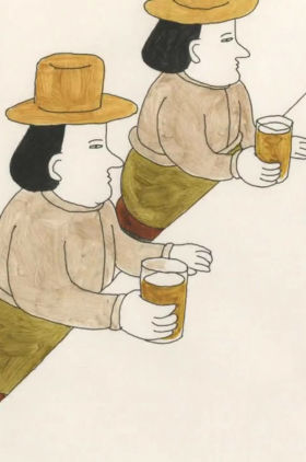 Small People with Hats