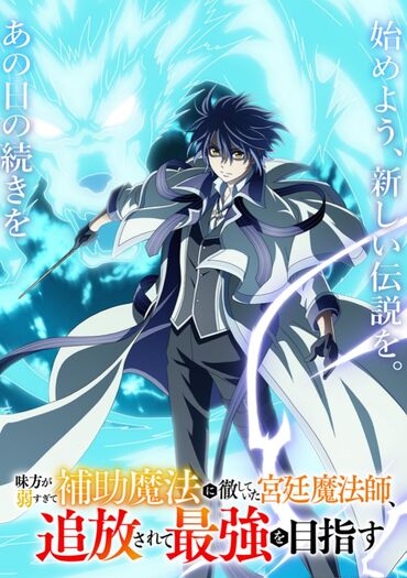 Mikata ga Yowasugite Hojo Mahou (The Banished Court Magician Aims to Become the Strongest)